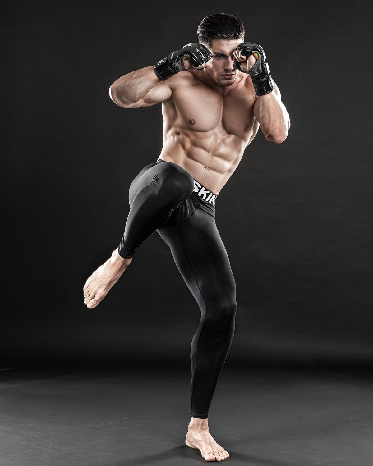 5, 4, 3 or 1 Pack Men’S Compression Pants Tights Leggings Sports Baselayer Running Athletic Workout Active